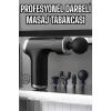 Masaj Tabancası 4 Başlıklı Kas ve Vücut Ağrıları İçin Şarjlı Darbeli