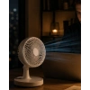 Masaüstü Mini Fan Sessiz Çalışan 2 Hızlı Otomatik Salınımlı Fan