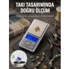 Mavi Işıklı LCD Ekranlı Hassas Tartı Terazisi Yeni Nesil