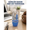 Mavi Kişisel Bakım Seti Cımbız Makas Tırnak Makası ve Törpü