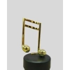 Melodious Music Altın Nota Figürlü Müzik Kutusu Yeni Nesil
