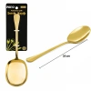 Metal Servis Kaşığı - 25 cm - Gold Renk