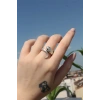 Metal Yılan Figürlü Ayarlamalı Antik Yüzük 5886