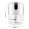 Mini Doğrayıcı Rondo Taşınabilir Mini El Blender Paslanmaz Çelik
