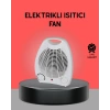 Mini Elektrikli Isıtıcı 2000W – Termostatlı Fanlı Isıtma Taşınabilir Tasarım