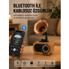 Mini Nostaljik Bluetooth Hoparlör FM Radyo 8 Saat Batarya Yeni Nesil