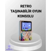 Mini Retro Oyun Konsolu 500 Oyunlu 3.0 İnç Ekran ve Şarjlı Batarya