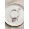 Mor Papatya Charmlı Bileklik TJ-BB8822