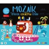 Mozaik  Çıkartma Kitabı - Siyah