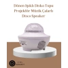 Müzik Ritimli Işık Değişimi & Dönen Dalga Efekti – Galaxy Projektör