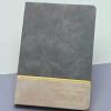 Öğretmenler Günü Hediyesi Yazılı Deri Defter Gri