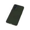 One Plus 9 Kılıf Nano İçi Kadife Silikon - Koyu Yeşil