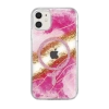 Onegif  İphone 11 Lotus Simli Magsafe Kapak - Pembe