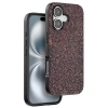 Onegif  İphone 16 Plus Bright Simli Kapak - Derin Mor