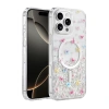 Onegif  İphone 16 Pro Max Misk Simli Magsafe Kapak - Desen 4