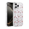 Onegif  İphone 16 Pro Max Misk Simli Magsafe Kapak - Desen 5