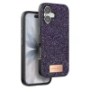 Onegif  İphone 17 Bright Simli Kapak - Derin Mor