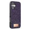 Onegif  İphone 17 Bright Simli Kapak - Derin Mor