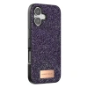 Onegif  İphone 17 Bright Simli Kapak - Derin Mor