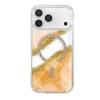 Onegif  İphone 17 Pro Max Lotus Simli Magsafe Kapak - Turuncu