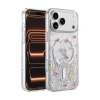 Onegif  İphone 17 Pro Misk Simli Magsafe Kapak - Desen 4