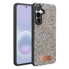 Onegif Samsung Galaxy A37 5g Bright Simli Kapak - Gümüş