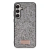 Onegif Samsung Galaxy A55 5g Bright Simli Kapak - Gümüş