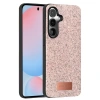 Onegif Samsung Galaxy S24 Bright Simli Kapak - Pembe