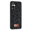 Onegif Samsung Galaxy S24 Fe Bright Simli Kapak - Siyah