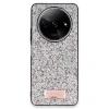 Onegif Xiaomi Redmi A3 4g Bright Simli Kapak - Gümüş