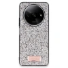 Onegif Xiaomi Redmi A3 4g Bright Simli Kapak - Gümüş