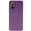 Oppo A38 Kılıf Nano İçi Kadife Silikon - Mor