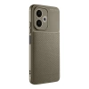 Oppo A5 Pro 4g Kılıf Auto Focus Karbon Kapak - Kahverengi