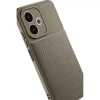 Oppo A5 Pro 4g Kılıf Auto Focus Karbon Kapak - Kahverengi