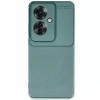 Oppo Reno 11f Kılıf Auto Focus Karbon Kapak - Koyu Yeşil