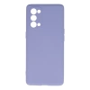 Oppo Reno 5 Pro Kılıf Nano İçi Kadife Silikon - Lila