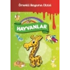 Örnekli Boyama - Hayvanlar