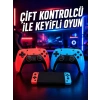Oyun Konsolu Kablosuz Kontrolcülü Retro Oyun Eğlence Sistemi