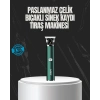 Paslanmaz Çelik Başlıklı Su Geçirmez Şarjlı Saç Kesme Makinesi