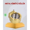Paslanmaz Çelik Küllük Çakmaklı Masa Üstü Kullanım