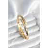 Pirinç Gold Renk Kadın Kelepçe Bileklik - TJ-BB7975