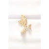 Pirinç Gold Renk Küpe 5886