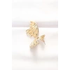 Pirinç Gold Renk Küpe - TJ-BKP8883