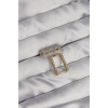 Pirinç Gold Renk Zirkon Taşlı Dikdörtgen Model Seranay Küpe 5886