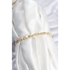 Pirinç VIP Seri Gold Renk Petek Model Kadın Bileklik - TJ-BB7925