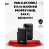 Pistonlu ve Örgülü Ağ Başlıklı Kart Tipi Traş Makinesi – Hafif Güvenli USB Şarjlı