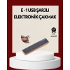 Plazma Ark Teknolojili Elektrikli Çakmak – Dokunmatik LED Göstergeli Şarj Edilebilir