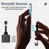 PLEXTONE GS1İP iPhone Mıknatıslı Lightning to Lightning Kulaklık + Hızlı Şarj Adaptörü-(5775)