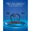 Polygold PG-100 Type-C Şarjlı Bluetooth Kulaklık – Boyun Askılı Uzun Pil Ömürlü Mikrofonlu