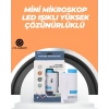 Portatif El Mikroskop – LED Işıklı Aynı Anda Net Odaklama